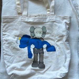 Kaws x Uniqlo tote bag